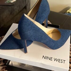 Denim Tatiana Pumps